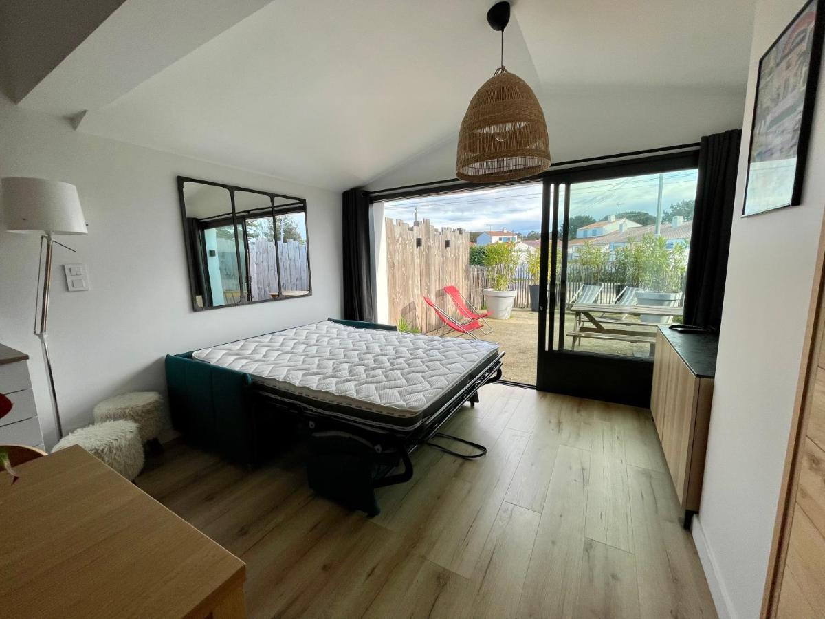 Noirmoutier - Petite Maison 500M Plage Sableaux Exteriör bild